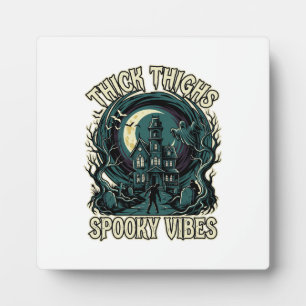 Plaque Photo Cuisses Épaisses Vibes Sombres Halloween Maison Ha