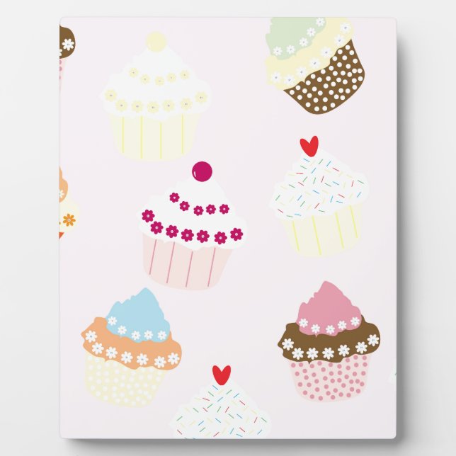 Plaque Photo Cupcakes (Devant)