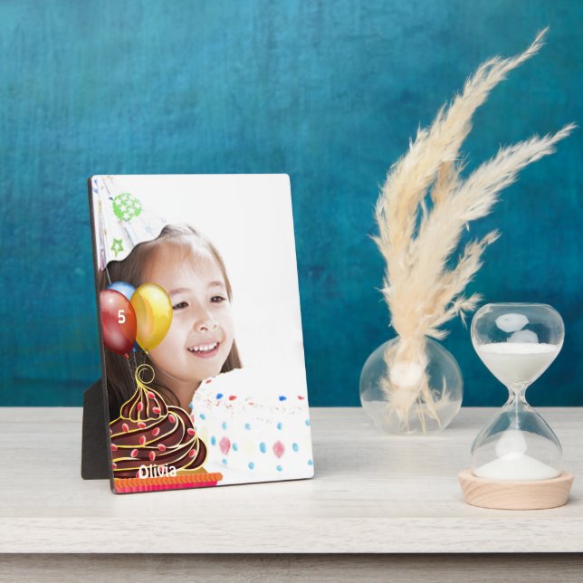 Plaque Photo Cupcakes (Côté)