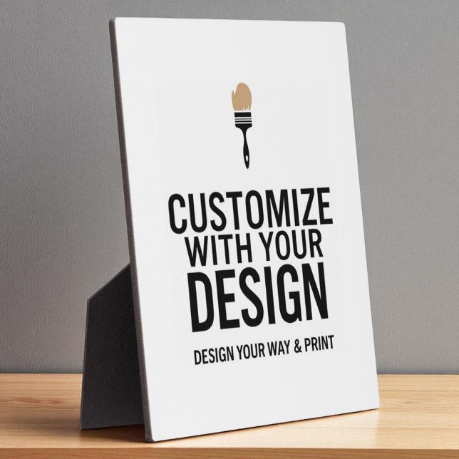 Plaque Photo Custom Company Branded Personalized Minimalist  (Créateur téléchargé)