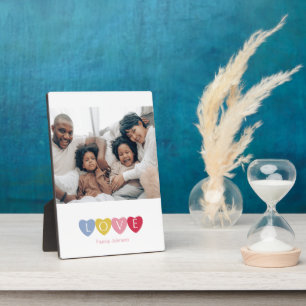Plaque Photo Custom photo collage love family photo display