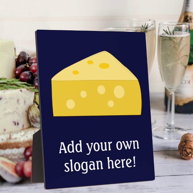 Plaque Photo Customiser ce graphique Big Cheese (Créateur téléchargé)