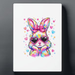 Plaque Photo Cute Coquette Tie Dye Rabbit Easter Bunny Women Gi<br><div class="desc">Cute Coquette Tie Dye Rabbit Easter Bunny Women Girl Kid T-Shirt</div>