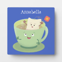 Cute teabag cup cartoon humor character