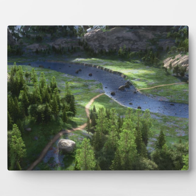 Plaque photo Cwm Solitude (Devant)