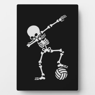 Plaque Photo Dab squelette (plage) volley-ball