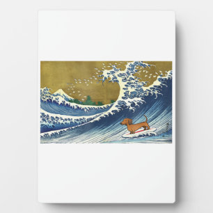 Plaque Photo Dachshund - Wiener Dog