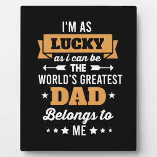 Plaque Photo Daddy Don Le Plus Grand Père Du Monde Me Appartien