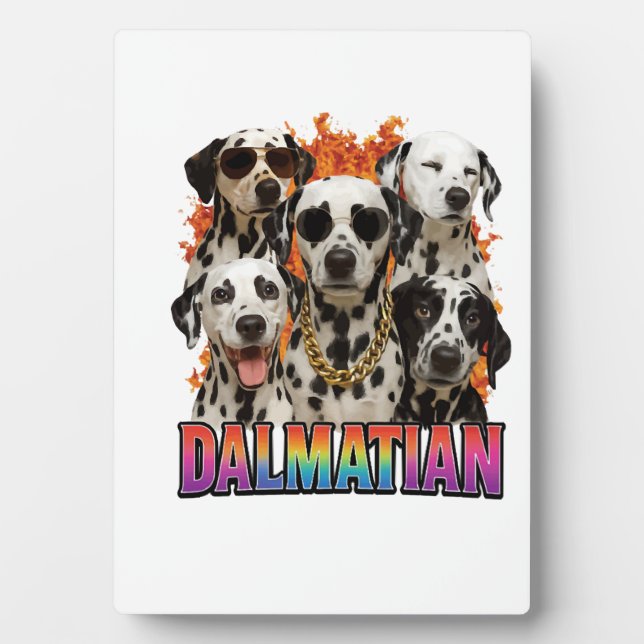 Plaque Photo Dalmatien (Devant)