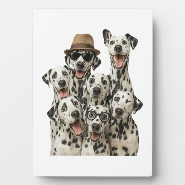 Plaque Photo Dalmatien (Devant)