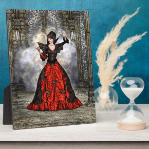 Plaque Photo Dame Vamp