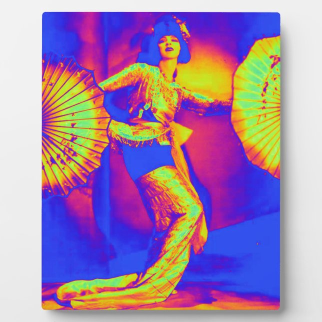 Plaque Photo Danse de couleur (Devant)