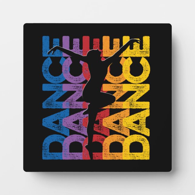 Plaque Photo Danse et Lettres (Danse) (Devant)