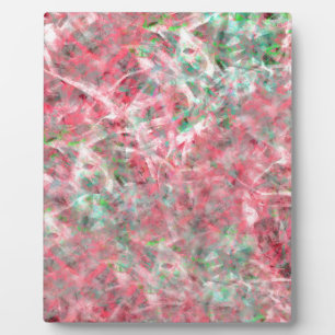 Plaque Photo Danse expressionniste Abstraite en rose et vert