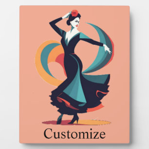 Plaque Photo Danseuse flamenco Thunder_Cove