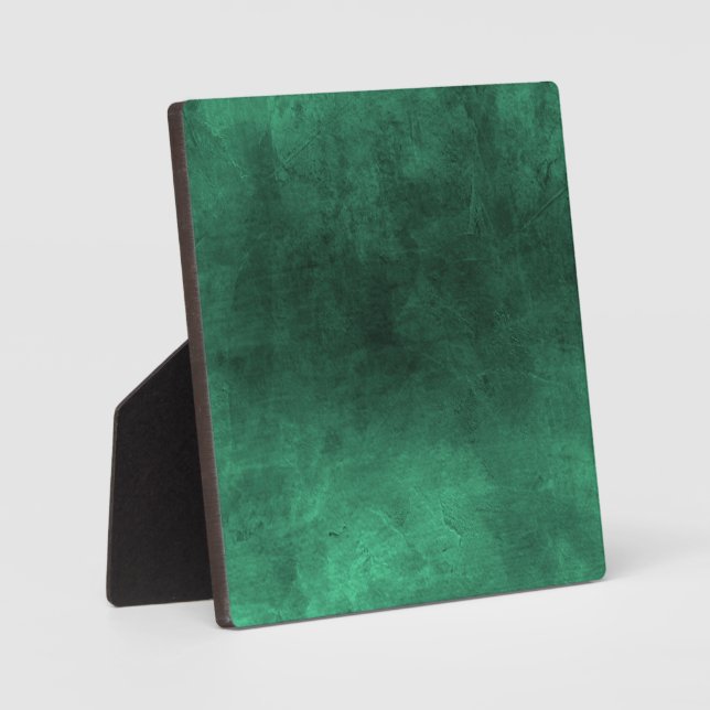 Plaque Photo Dark Grunge - Green (Recto)