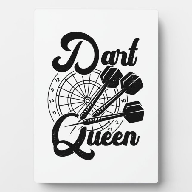 Plaque Photo Dart Queen (Devant)