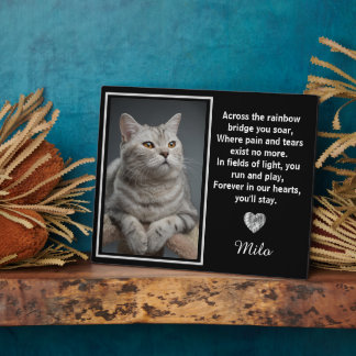 Plaque Photo De l'autre côté du pont de l'arc-en-ciel Mémoire d