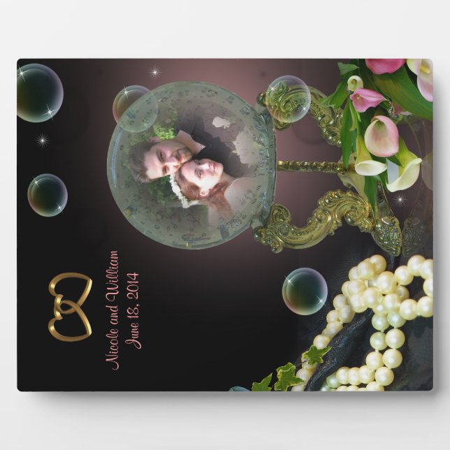 Plaque photo de l'imaginaire Crystal Ball (Devant)