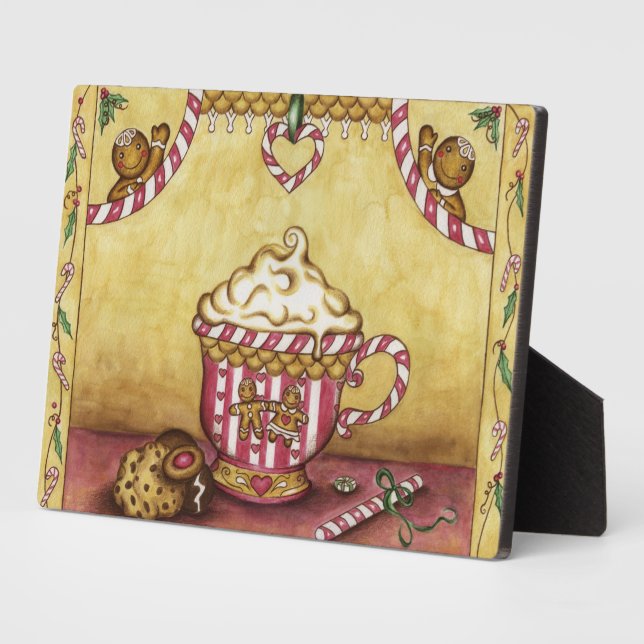 Plaque Photo Décor Art Décor Gingerpain de Noël (Côté)