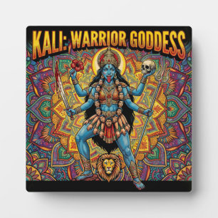 Plaque Photo Déesse guerrière Kali