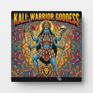 Plaque Photo Déesse guerrière Kali