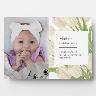 Plaque Photo Définition de la mère