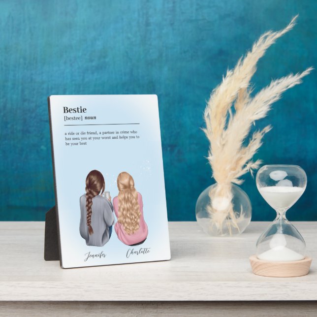 Plaque Photo Définition de Soeur Soul personnalisée (Côté)