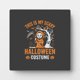 Plaque Photo Déguisement drôle de Grim Reaper pour Halloween Ci