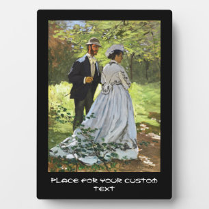 Plaque Photo Déjeuner sur l'Herbe Claude Monet