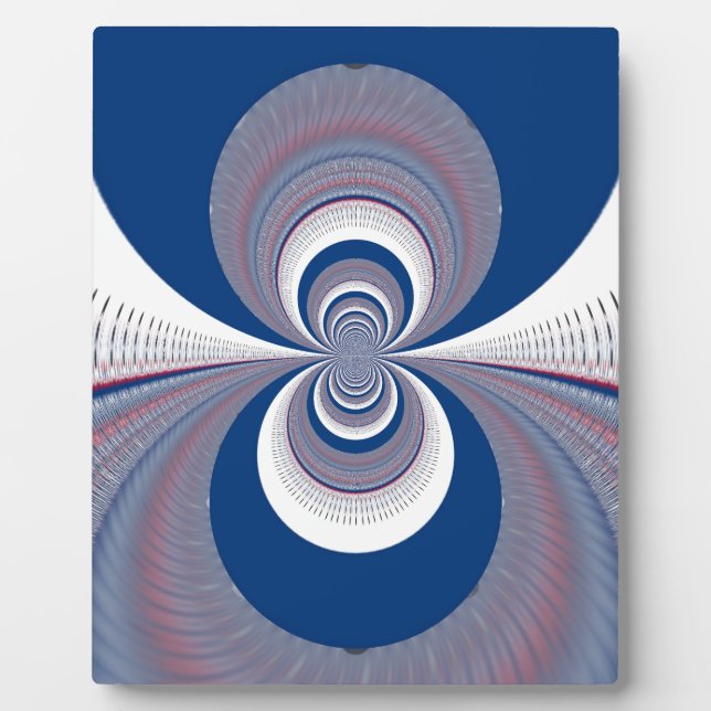 Plaque Photo Demi bleu (Devant)