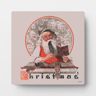 Plaque Photo Dépenses de père Noël