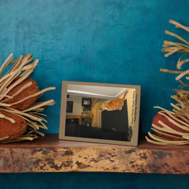 Plaque Photo Desert Painter Studio Gallery à Palm Springs, CA (Côté)