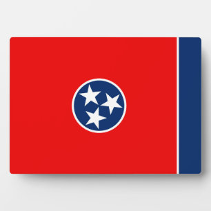 Plaque Photo Design du drapeau d'état du Tennessee