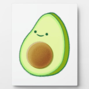 Plaque Photo Dessin Avocado mignon