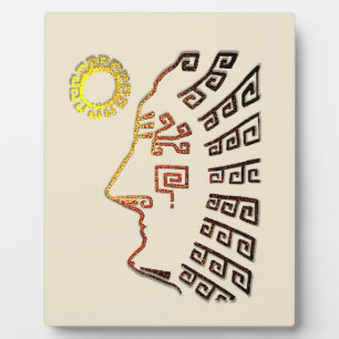 Plaque Photo Dessin de Machu Picchu