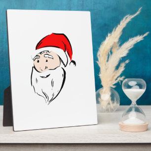 Plaque Photo Destin d'amour de paix de décembre d'hiver de Noël