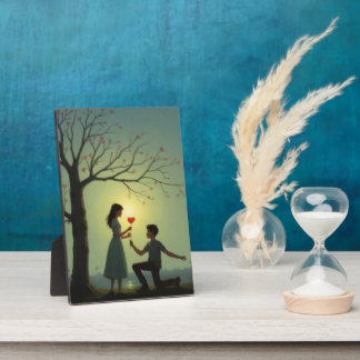 Plaque Photo Deux cœurs, une vie - La Saint-Valentin.