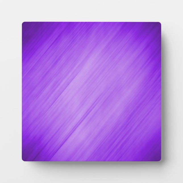 Plaque Photo Diagonal violet moderne Ombre raypes (Devant)