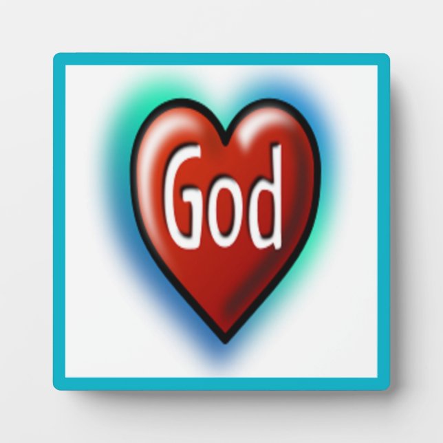 PLAQUE PHOTO DIEU (Devant)