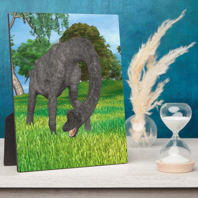 Plaque Photo Dinosaure Brachiosaurus (Côté)