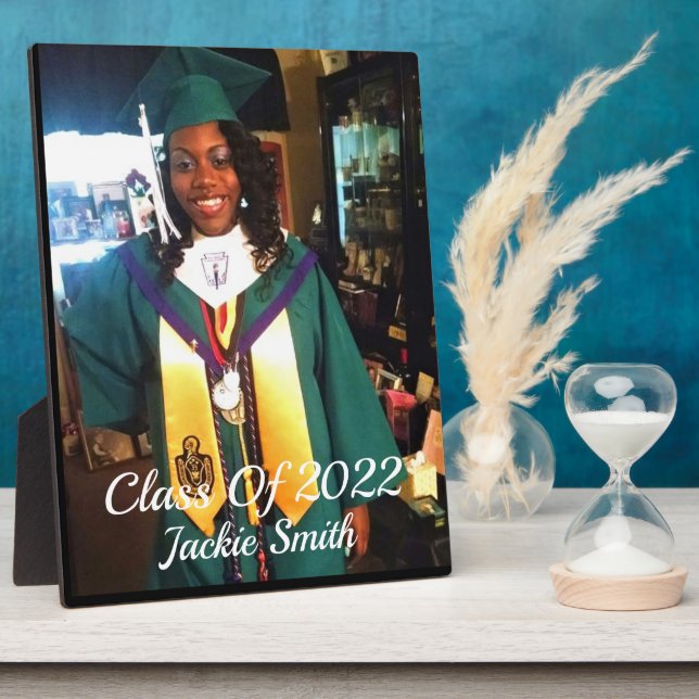 Plaque Photo Diplôme (Côté)