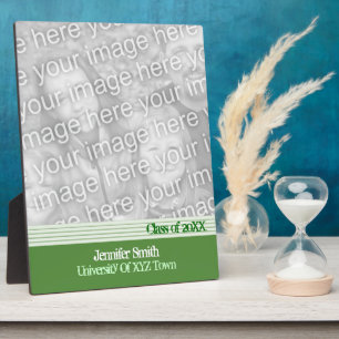 Plaque Photo Diplôme vert