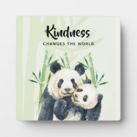Dire gentiment avec de mignonnes ours de panda