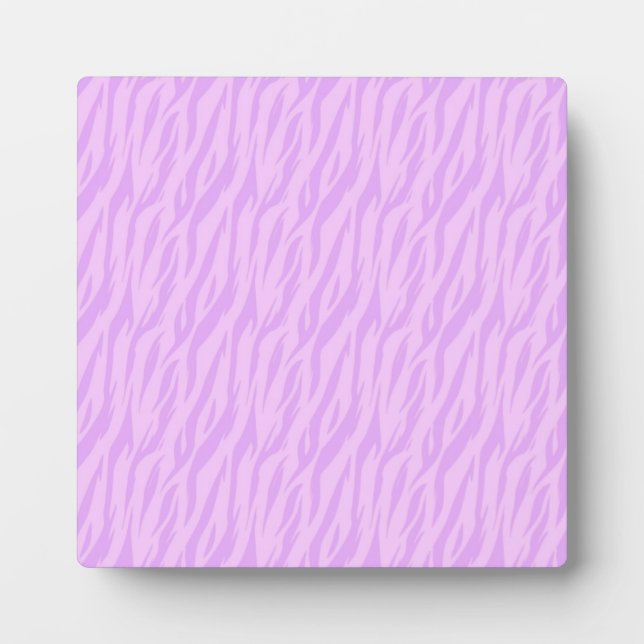 Plaque Photo do-it-yourself rose Zebra Imprimer Concevez Votre  (Devant)