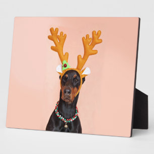 Plaque Photo Doberman