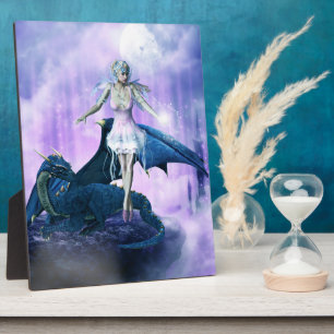 Plaque Photo Dragon Et Fée