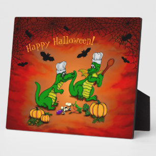 Plaque Photo Dragons - Joyeux Halloween ! Aujourd'hui je vais c