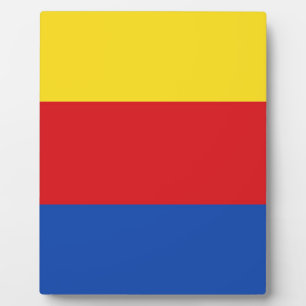 Plaque Photo Drapeau de Hollande du Nord