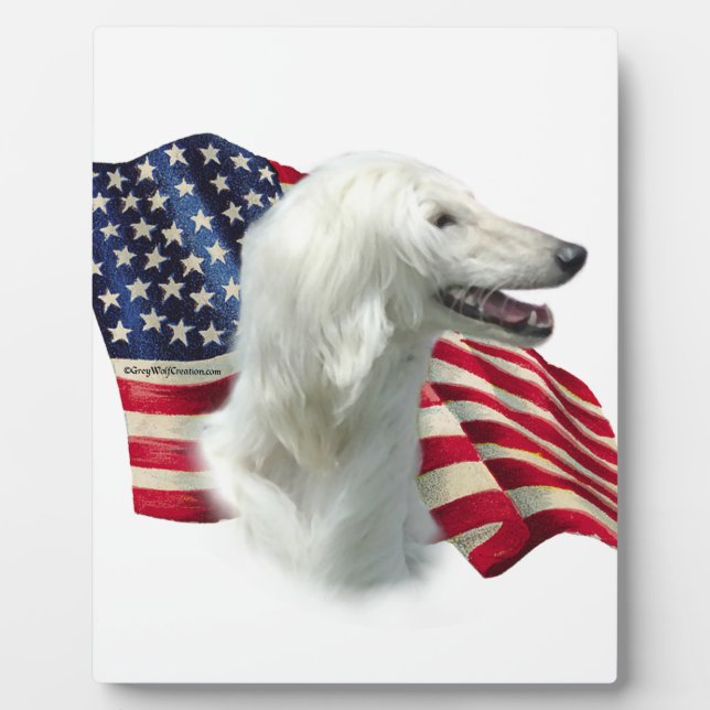 Plaque Photo Drapeau de l'Afghanistan (Devant)